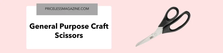 General purpose craft scissors
