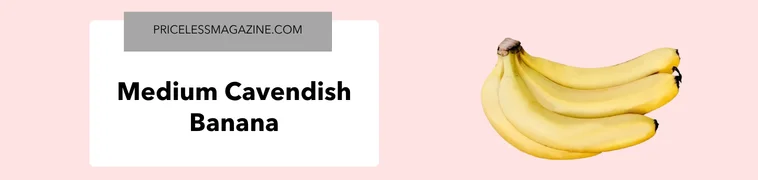 Medium Cavendish banana