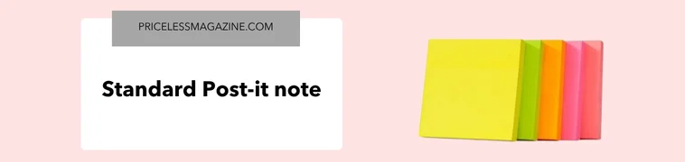 Standard Post-it note
