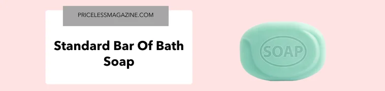 Standard bar of bath soap