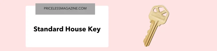 Standard house key