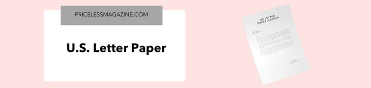 U.S. letter paper