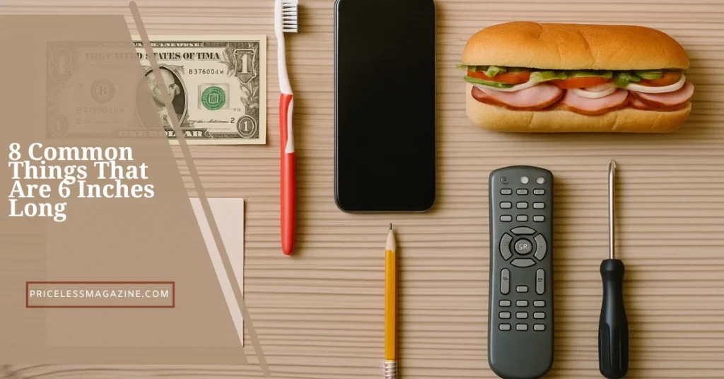 8 Common Things That Are 6 Inches Long