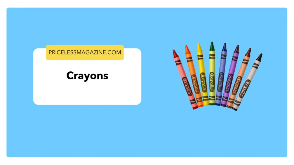 Crayons-12 Common Things That Are 4 Inches Long