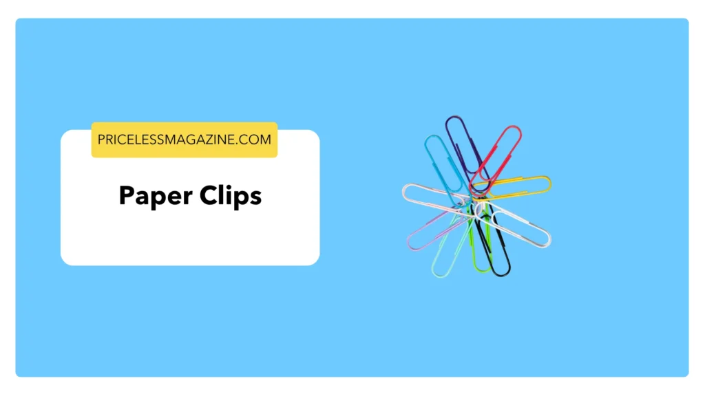 Paper Clips-Things That Are 5 Inches Long