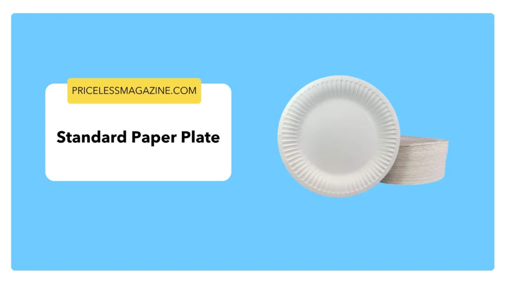 Standard Paper Plate- Things That Are 9 Inches Long (2)