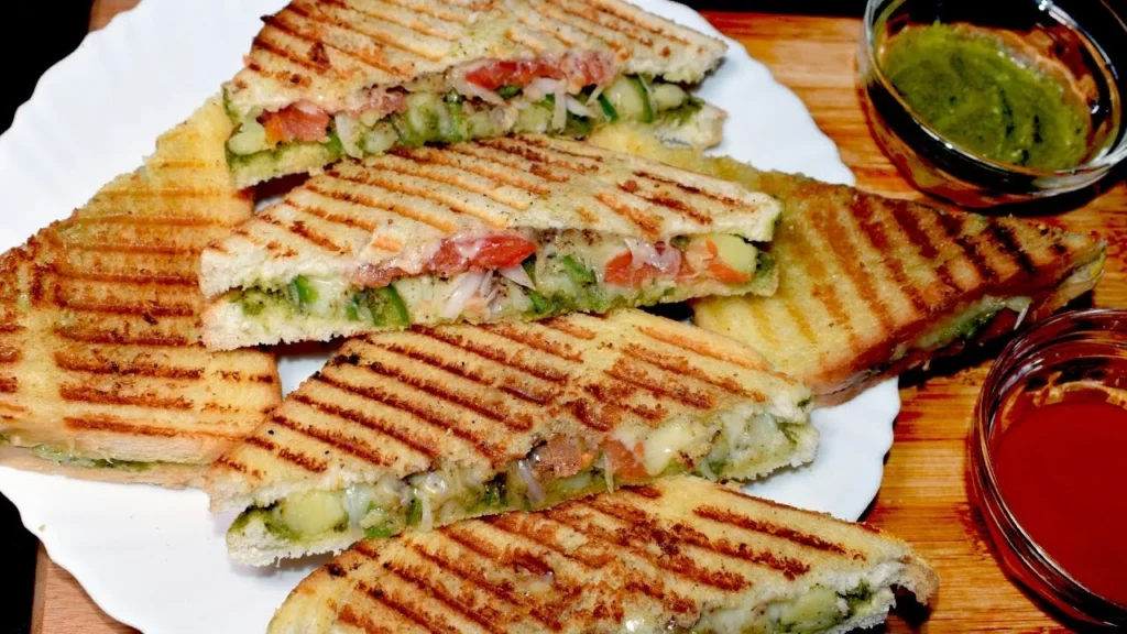 Cheese or Vegetable Sandwiches