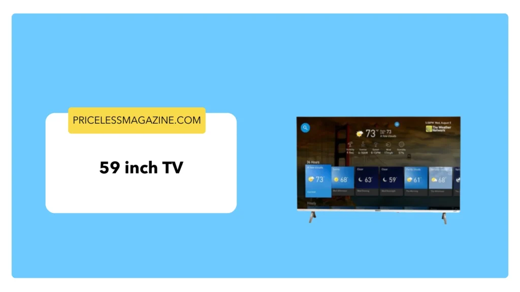 59 inch TV