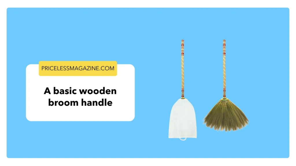 A Basic Wooden Broom Handle