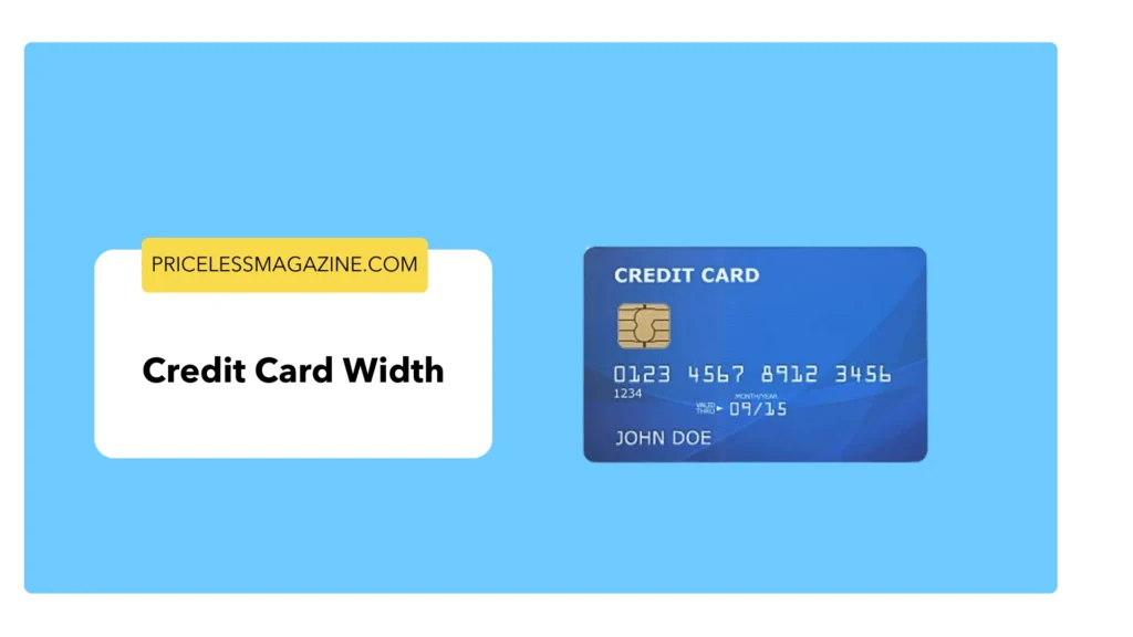  Credit Card Width