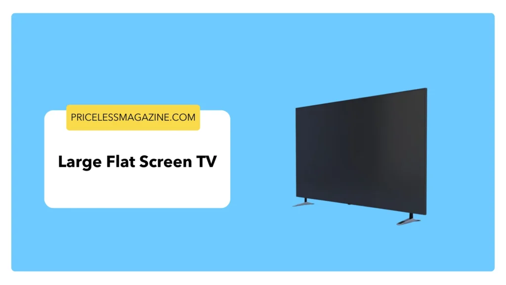 Large Flat Screen TV