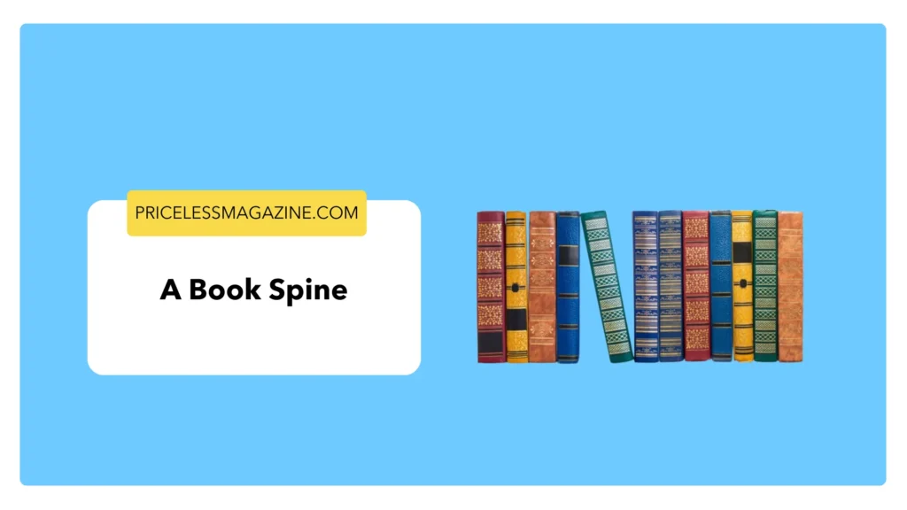 A book spine