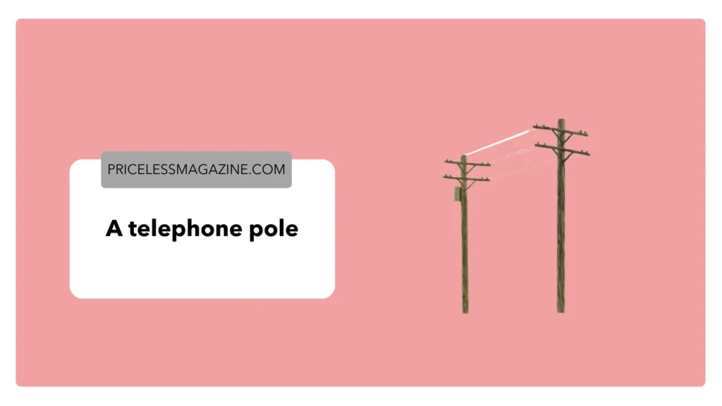 A telephone pole - how long is 30 feet