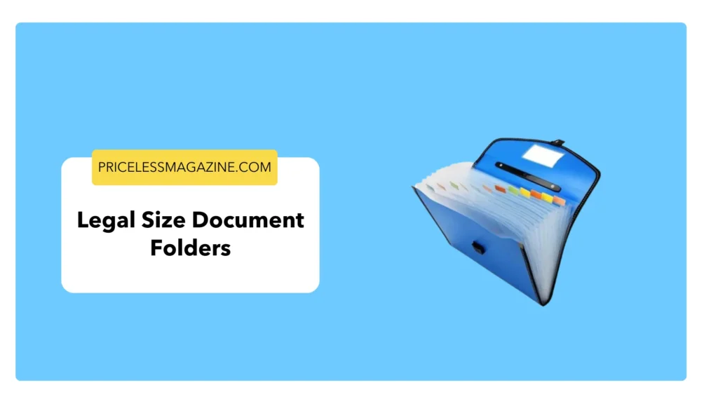 Legal Size Document Folders