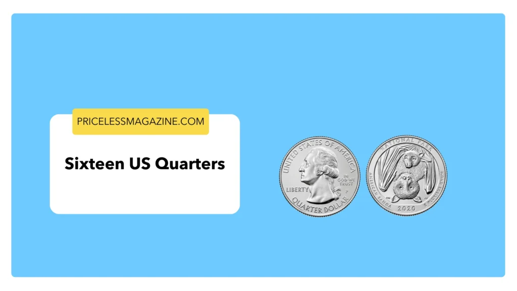 Sixteen US Quarters