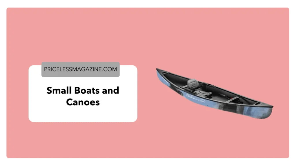 Small Boats and Canoes