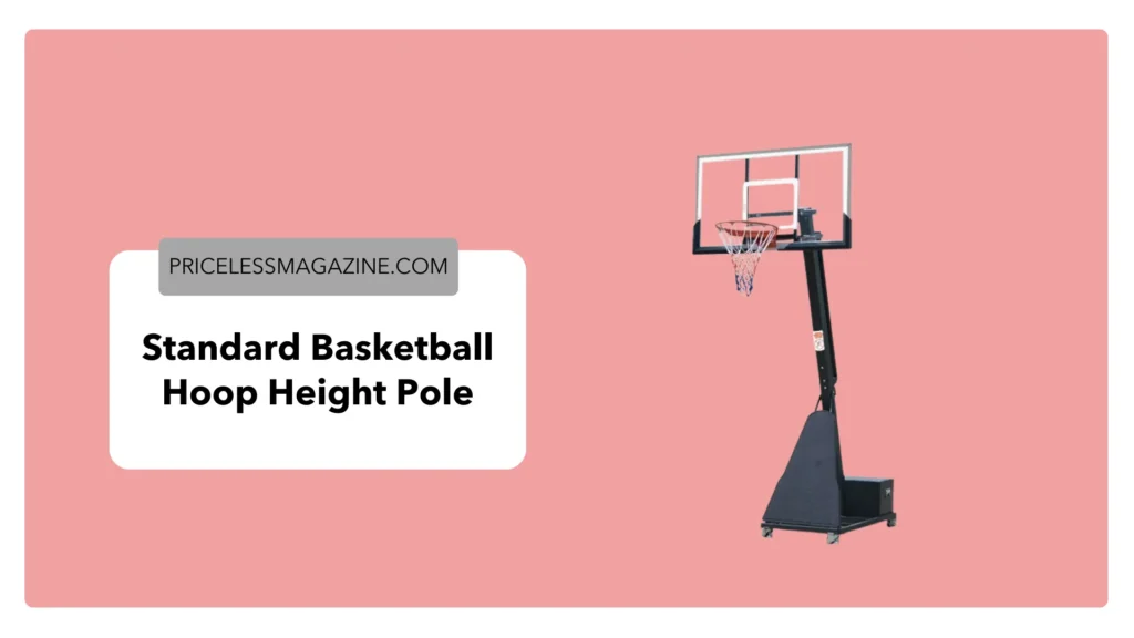 Standard Basketball Hoop Height Pole