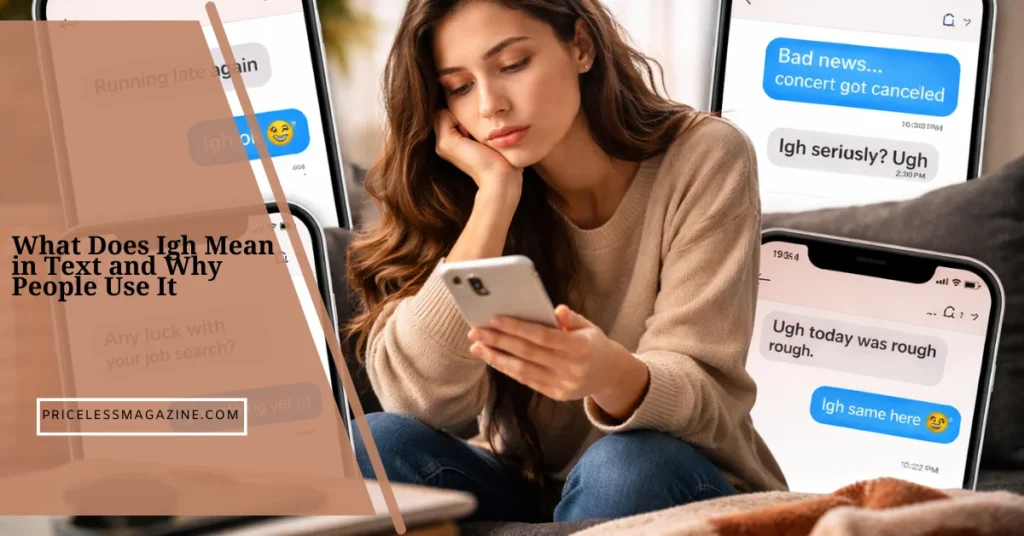 What Does Igh Mean in Text and Why People Use It