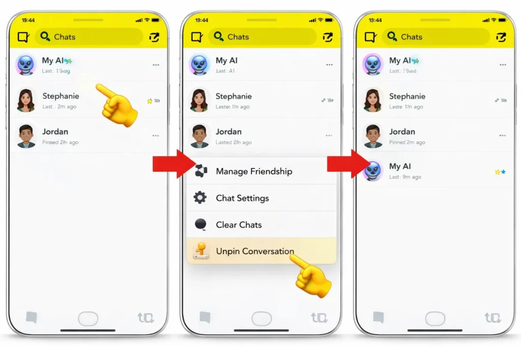 How to Get Rid of AI on Snapchat Method 1