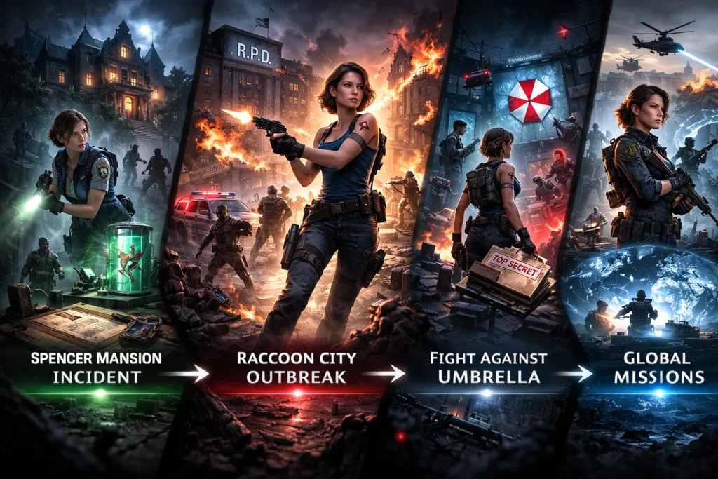 Role in the Resident Evil Storyline
