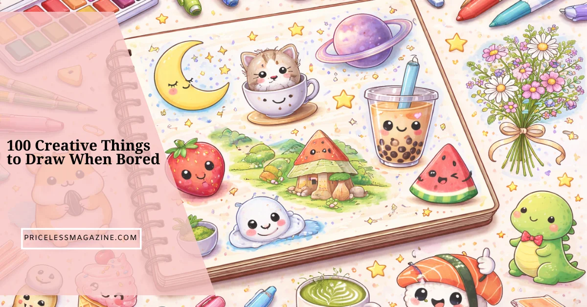 100 Creative Things to Draw When Bored for Instant Inspiration