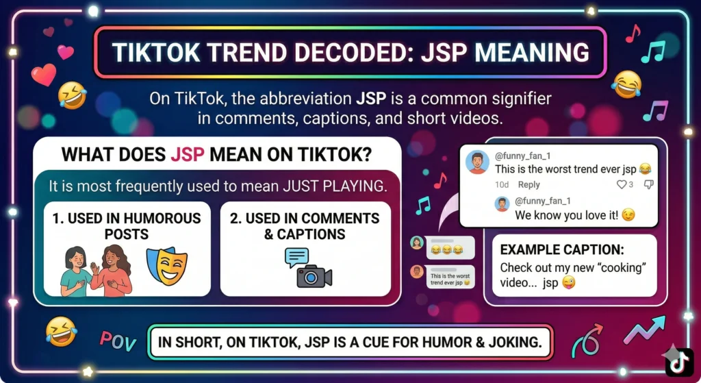 JSP Meaning on TikTok