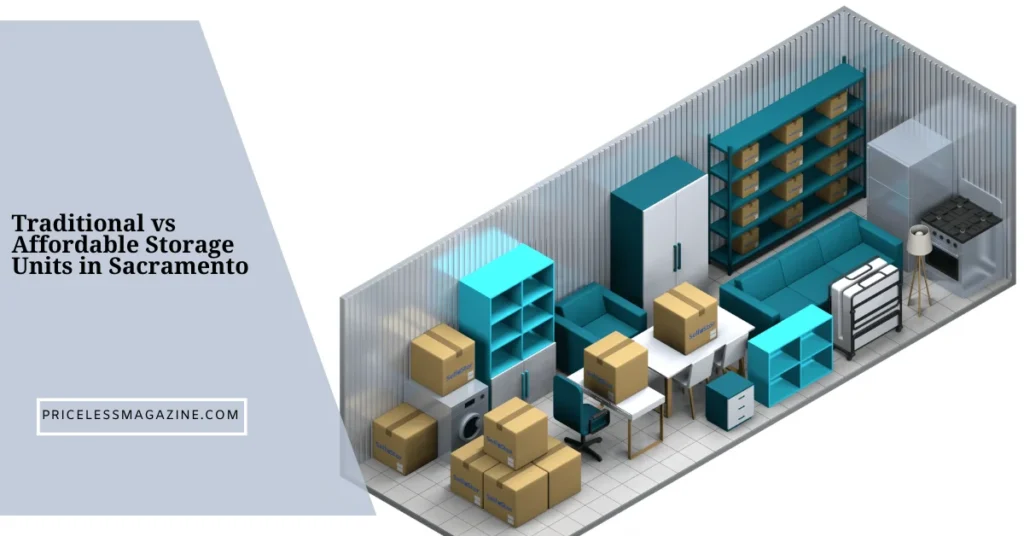 Traditional vs Affordable Storage Units in Sacramento