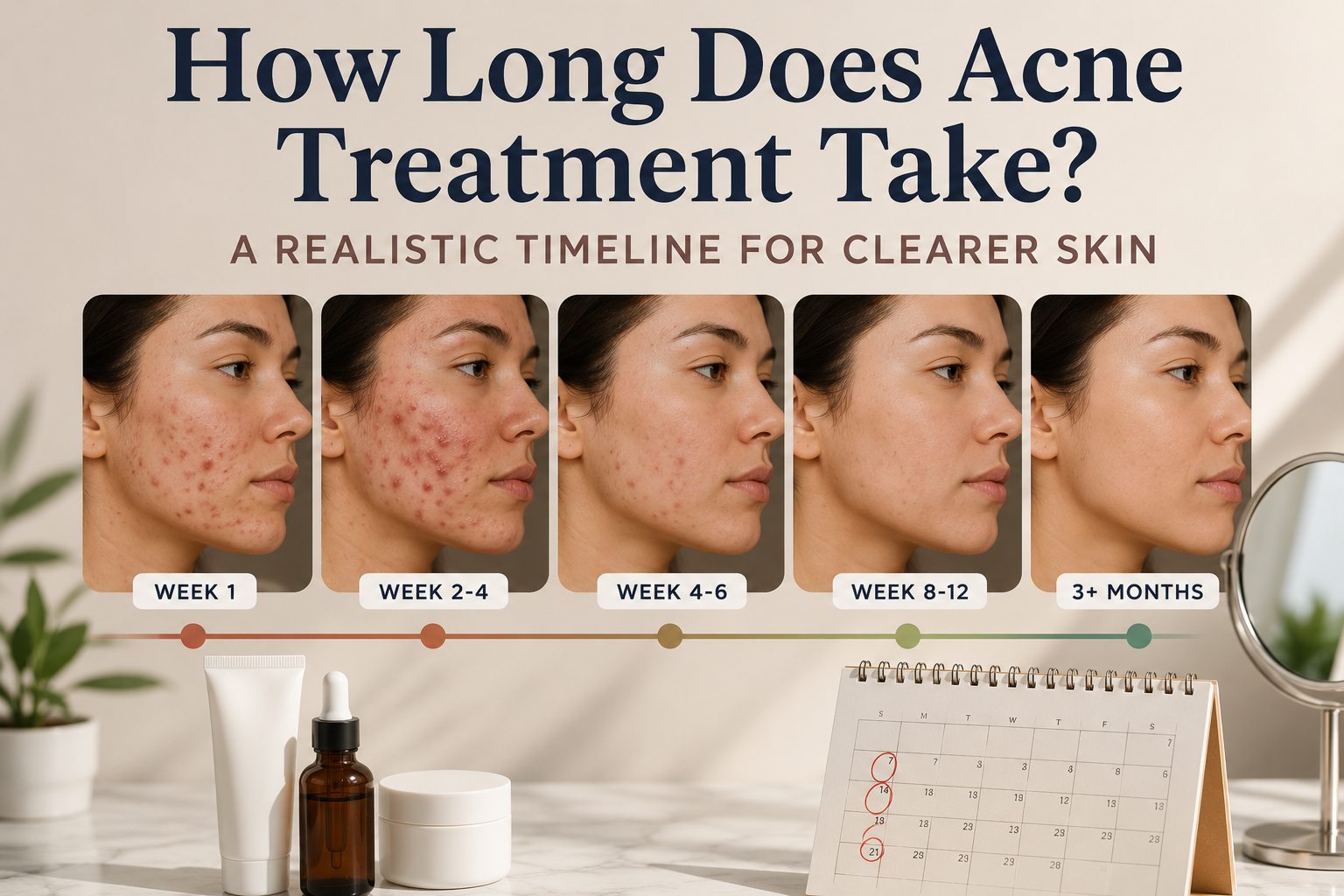 How Long Does Acne Treatment Take A Realistic Timeline for Clearer Skin